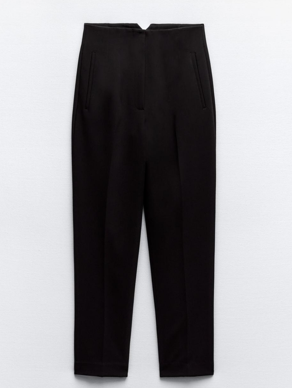 Zara High Waisted Pants Trousers Back